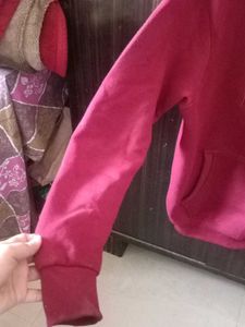 Dior Maroon Hoodie Unisex