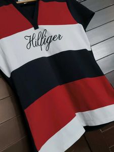 Tommy Hilfiger Color blocked Polo T-shirt