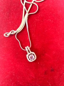 American Diomond Chain And Pendent