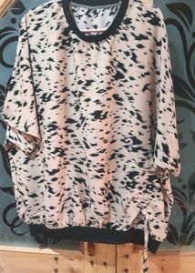 Patterned Flowy Top