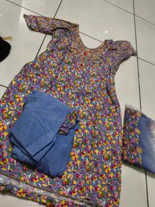 Designer Kurta Set with Dupatta