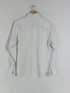 White Plain Slim Fit Formal Shirt (Men)