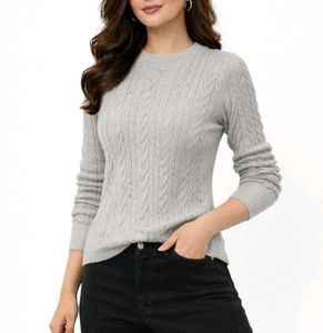 Grey knit sweater 🎀