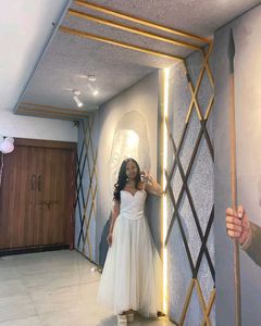Off White Co-ords Gown