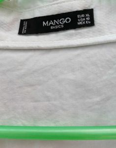 MANGO White Shirt