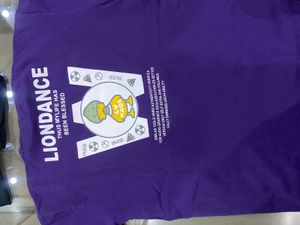 Purple Graphic T-Shirt