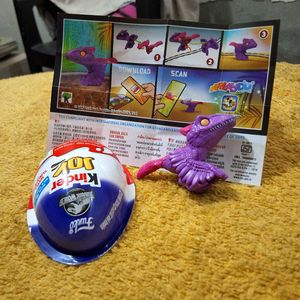 Kinder Joy Jurassic Pyroraptor figure