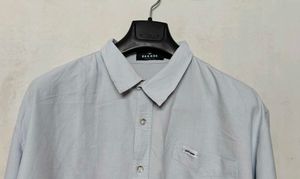 Men's Light Blue Long Sleeve Shirt