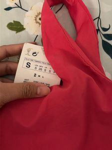 Zara Ruched One-Shoulder Dress