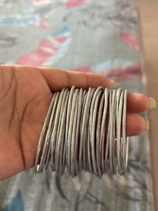 Set of Silver Bangles
