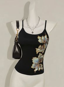 Embroidered Cami Top