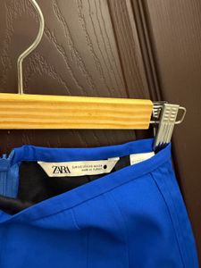Vibrant Blue A-Line Skirt