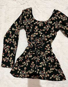 Corset back short kurti