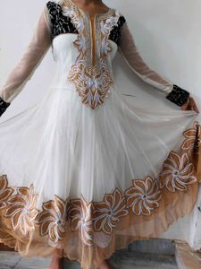 Embroidered Anarkali Dress