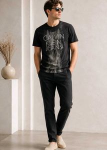 Calvin Klein Jeans Black Graphic XXL T-Shirt