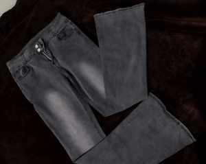 grey bootcut Jeans