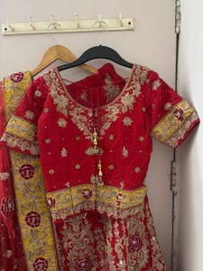 Royal Silk Bridal Lehenga Choli &amp; Heavy Dupatta