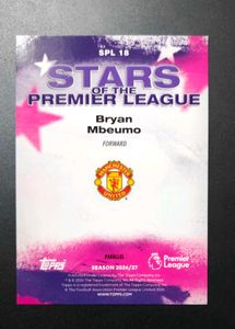 160/199 Bryan Mbeumo Manchester United Topps PL