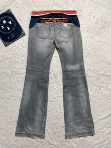 Stylish Grey Flare Jeans