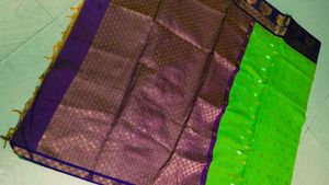 Elegant Silk Blend Saree