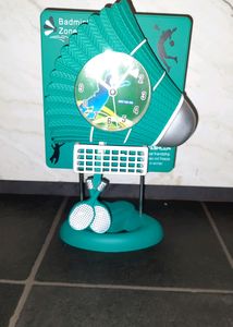 Badminton Table Clock ⏰️(39 Delhivery Charge Only)
