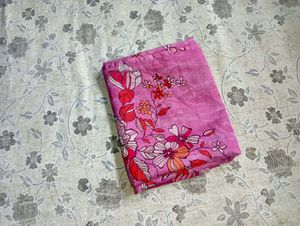 Elegant Pink Floral duppattta