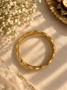 Elegant Gold Tone Bangles