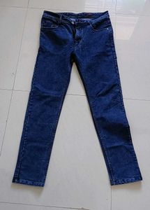 Classic Dark Wash Denim Jeans