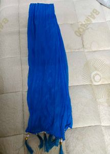 Vibrant Blue Dupatta