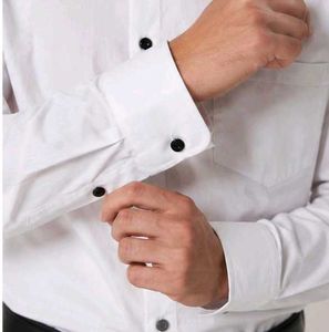 Classic White Men's Shirt