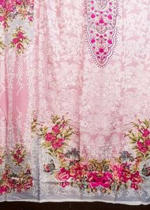 Pink Floral Pakistani suit