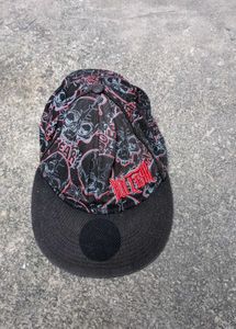 Cool Skull Print Snapback Hat 🧢