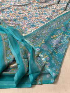 🆕Beautiful Floral Print Saree- Unused