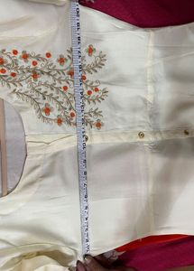 Elegant Cream plazo set