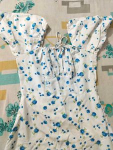Floral Print Midi Dress
