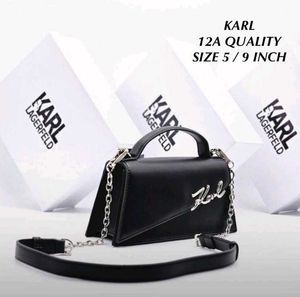 Karl Lagerfeld K/Signature Leather Bag**High Quali