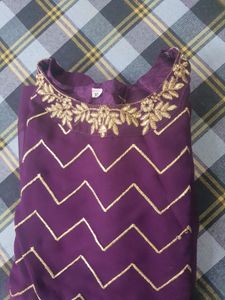 Ethnic gorgette dress size xl