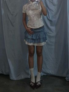 ruffled Mini skirt