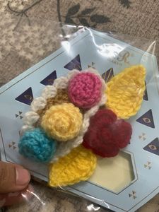 Handmade Crochet Rakhi Design Accessory