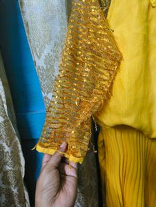 new yellow dress for eid