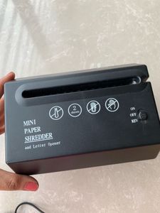Mini Shredder with Bin