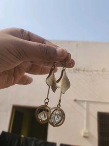 Cowrie Shell Dangle Earrings