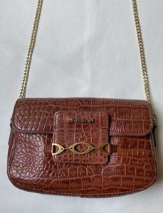 HIDE SIGN Brown Crossbody Bag