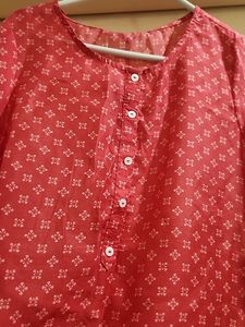 Beautiful Kurta With Lace Work