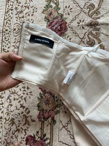 Elegant Bow Detail Strapless Top