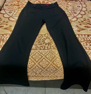 Stylish Black Flared Pants