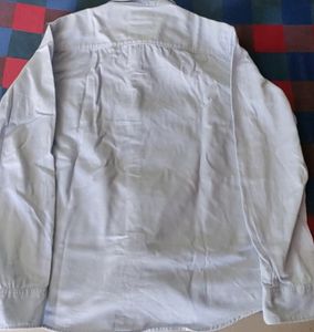 Men Regular Fit Solid Spread Collar Casual Shirt