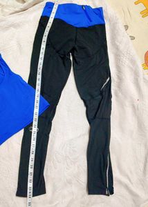 Blue &amp; Black Activewear Set