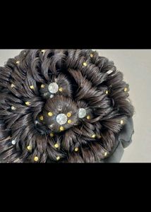 Sparkling Hair Bun Maker