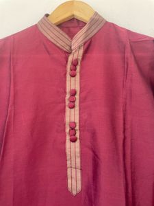 Maroon Kurta